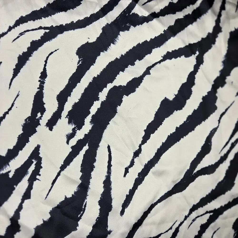 I.n.c. International Concepts Women's Zebra Striped Square Scarf